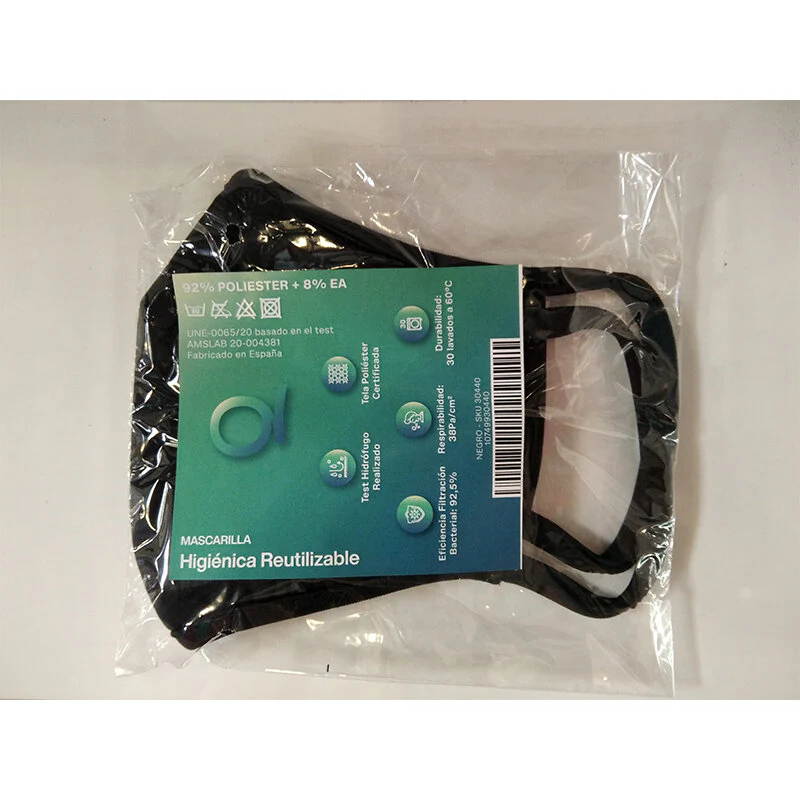 QDT MASCARILLA HIDROFUGA NEGRA