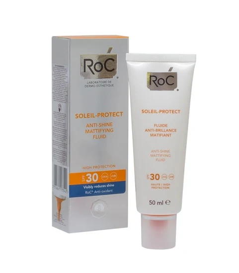 Roc Sol Protect Fluido Matificante Spf30 50 ml